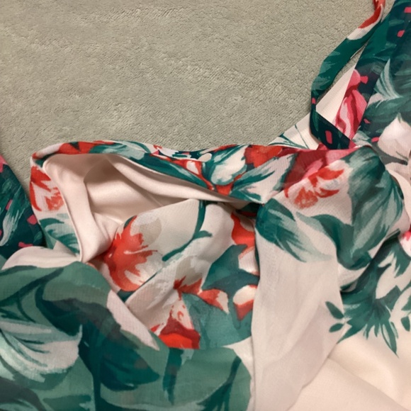 Donna Ricco maxi dress, tropical design, size 14, NWT - Picture 12 of 12